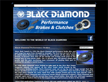 Tablet Screenshot of blackdiamondperformance.com